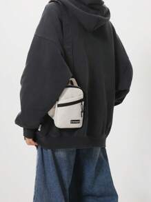 Fashion Personalized Minimalist Multi-Color Waterproof Messenger Crossbody Bag Sling Bag