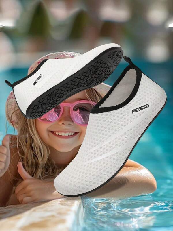 Kinder Outdoor Aqua Schuhe, Yoga Schuhe, Strandschuhe, schnelltrocknend und atmungsaktiv, leichte Wassersocken, Upstream Schuhe, geeignet für Outdoor und Indoor, Strand, geeignet für Jungen und Mädchen Unisex Wasserschuhe