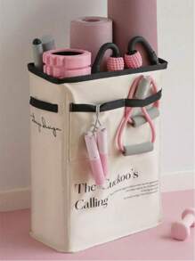 1pc Yoga Mat Storage Basket Fitness Equipment Sports Equipment Storage Basket Home Stitched Foam Axis Storage Rack Removable Convenient And Lightweight