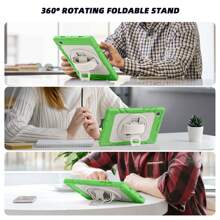 1pc Spider Web Pattern Tablet Case Compatible With IPad IPad Air2/Pro/5th/6th7th/8th/9th/10th Generation Case Galaxy Tab A8 10.5 Inch, IPad Pro 1/2/3/4 11inch Cover Heavy Duty Protective Case With Stand, Hand/Shoulder Strap And Pen Holder