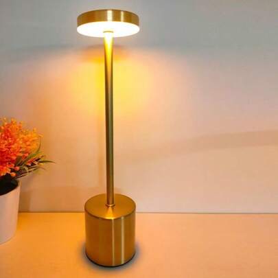 Đèn không dây, Đèn bàn ngoài trời chạy bằng pin sạc, Đèn bàn LED di động, Đèn mờ 3 màu, Thích hợp cho phòng ăn, hiên nhà, phòng ngủ, Đèn ngủ cạnh giường ngủ