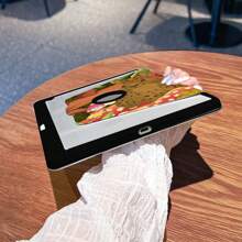 1 Pc. Pen Slot + 720° Rotation IPad Case Ipad Pro 13 Inch Case/ 7th/8th /9th Gen /Pro 11 Inch 1st 2nd /Air6 2024 4th 5th Gen/Ipad Cases 10th Gen Hollow Logo Hole, Shockproof, PU Leather, Automatic Wake/Sleep, Leopard Print Animal And Girl Pattern, Acrylic Hard Back Panel, Silicone Soft Edge Design, With Support Slot IPad Case (Please Read The Description Before Ordering)
