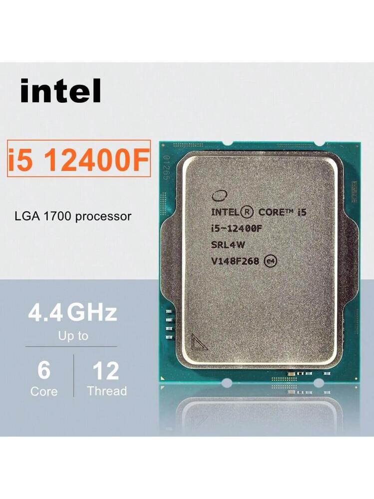 Intel Core I5-12400f Cpu Processor, 2.5ghz Six-core Twelve-thread