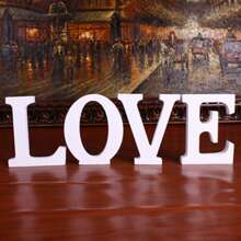 A Set Of 28 Decorative White Wooden Letters, With 26 English Letters Each Measuring 3.1 Inches. You Can Assemble Various Holiday English Letter Decorations At Any Time, Allowing For Creative And Imaginative Handmade Holiday Gift Decorations. You Need To DIY White Decorative Letters That Can Create Different Letter Decorations In Different Locations. Gifts Birthday Graduation