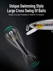 KINGDOM Kingdom Minnow Angelköder 80mm 95mm 110mm schwebend Salzwasser Wobbler Angelköder für Peche Bass Forelle Schleppangeln