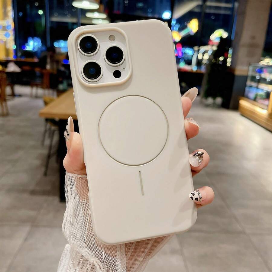 柔软触感哑光磁性手机壳适用于 16 Pro Max 和 15 16e 14 Pro Max 13 12 11 Pro Max XR XS MAX - 高级马卡龙色，带 MagSafe 保护套，防水防震防摔防刮