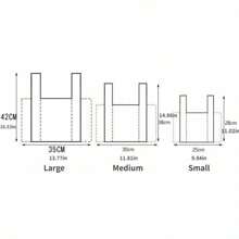 100pcs Transparent Food Storage Bags - Ideal For Keeping Fresh In Kitchen, Restaurant And Supermarket - Tear-Resistant - Clear - View 2