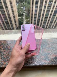 2 Stücke Streich-Geschenk, dekorative Telefon-Set, bestehend aus Telefon-Modell und Handyhülle, realistisches und attraktives Erscheinungsbild, verschiedene Farben