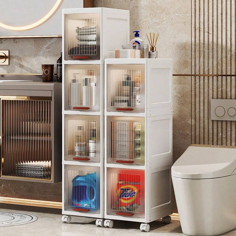 Armoire de rangement à rabat pour usage domestique, armoire de jouets pour le salon, étagère à collations multi-couches, étagère de rangement de cuisine debout, élégance moderne pour le ramadan et les jours fériés