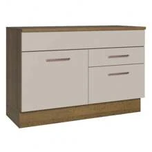 MADESA Baker's Racks - Brown and Cream - View 1