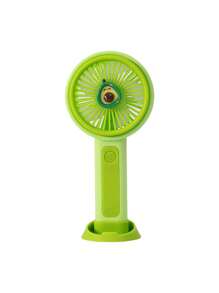 AOYI Portable Fan Handheld, Mini Personal Fans With Desktop Base, 3-Speed Adjustable, 500mAh Rechargeable Fan, Summer Cooling For Outdoor Office Traveling Walking Beach, Hot Weather Cool Essentials For Working Studying - 彩色 - 查看 12