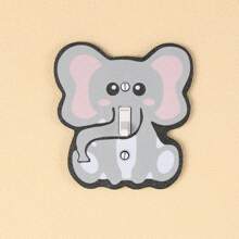Creative Animal Shaped Switchboard, Plastic Material, Home Decor - 3D Printed Art Switchboard, Screw-In Installation, Easy To Install, No Electricity Required