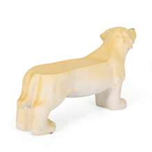MGO DOG BENCH Outdoor Bench Light Brown No Assembly Required