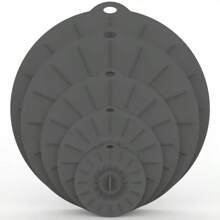 5 pièces Couvercles en silicone pour micro-ondes, couvercles hermétiques en silicone réutilisables, résistants à la chaleur pour micro-ondes, couvercles anti-poussière et anti-éclaboussures pour bols, assiettes, casseroles et poêles. Couvercles anti-éclaboussures, utilisables au micro-ondes, sur la cuisinière, au réfrigérateur et au congélateur
