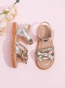 1 par de nuevas sandalias de verano lindas para niña bebé que aprende a caminar, sandalias de playa con flores para bebé, sandalias planas romanas antideslizantes para niñas para exteriores y vacaciones