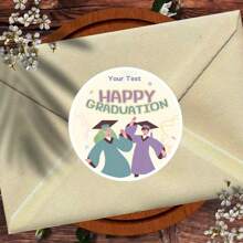 45/90 件可定制毕业贴纸，防水防晒纸质办公桌铭牌标签，用于学校毕业庆祝，个性化感谢贴纸，可作为礼物和派对礼物