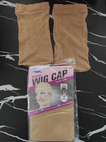 2pcs Invisible Hair Net Cap, Natural Breathable Wig Hair Net Cap Suitable For Shows, Role-Playing, Daily Wig Wearing Back To School