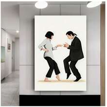 1 STUKS/2 STUKS Moderne Pop Canvas Poster, Verwijderbare Wandkunst Zonder Lijst, GEEN LIJST Cadeau, Canvas Print Decor, Dynamische Martial Arts Figuren, Ideaal Voor Woonkamers, Slaapkamers, Kantoren, Perfect Voor Verjaardagen, Afstudeerfeesten, Bruiloften, Huisdecoratie. Romantische Stellen Dansen Canvas Art Poster, Wanddecoratie Zonder Lijst, Geïnspireerd Op Films, Geschikt Voor Woonkamers, Slaapkamers, Kantoren En Eetkamers, Waterdichte Print, Perfect Cadeau-idee, Ideaal Voor Kamerdecoratie.