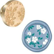 CYFUN DESIGN 1 PC 25mm Butterfly/Fox/Deer Pattern Wax Seal Stamps Solid Brass Engraved Fire Lacquer Stamp Heads NO Handle For Decorating Notebook Gifts And Greeting Cards