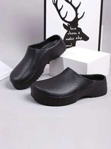 Women's Waterproof Anti-Oil Chef Shoes, Comfortable Non-Slip Rubber Sole EVA Kitchen Shoes, Men's Functional Shoes
