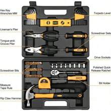 Piece Tool Set Lightweight, Portable And Durable. Ideal For Daily Home Repairs And DIY, A Must-Have Hand Tool Set For The Family! 53  Pcstoolset - Default - View 2