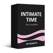 1pc Couple's Intimate Moments Card Game, Relationship Growth Table Game For Date Night, Emotional Connection Topics, Interactive Q&A, Suitable For Valentine's Day/Halloween/Christmas Gifts