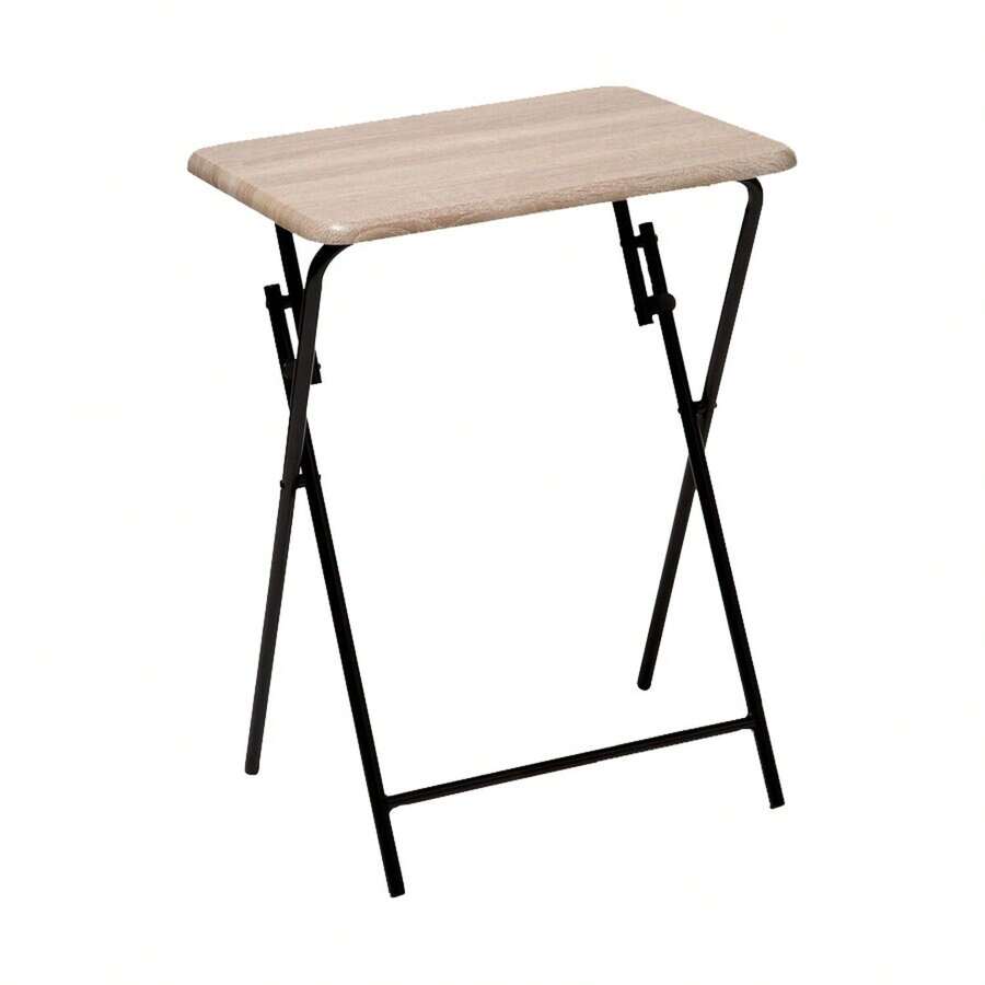 Atmosphera Folding Table 48 X 38 Cm Brown H 64. Free Shipping 24/72h. - Beige - View 1