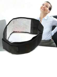 1pc Unisex Back Support Belt Adjustable Back Waist Support Belt Lumbar Brace Massage Band Health Care Gym Gym Accessories Fajas Lumbares