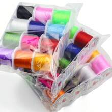 8 Rolls Colorful Flat Elastic Cord, Wear-Resistant Beading String For DIY Bracelets/Necklaces, High Stretch Jewelry Making Material - DIY Elastic Cord - View 25