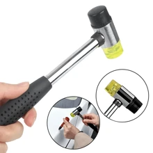 Car Body Unpainted Dent Repair Multi Head Leveling Hammer Tapping Pen Repair Tool Set, Manual Tool For Car Dent Repair, Suitable For Removing Dent Hail Repair Tool Set - Black - View 4