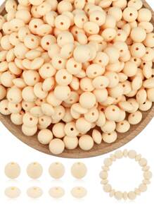 100Pcs Silicone Round Beads 12mm Mix Color Silicone Beads Charm Colorful Loose Spacer Jewelry Beads DIY Craft Beads For Making Necklace Bracelet Lanyard Keychain Accessories