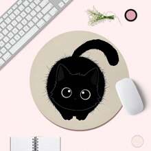 Mouse Pad Fofo com Base de Borracha Antiderrapante, Mouse Pad Engraçado Adequado para Mouse Sem Fio de Computador de Mesa, Escritório e Laptop, Decoração de Escritório Doméstico, Acessórios de Escritório Adoráveis como Presente para Mulheres e Meninas