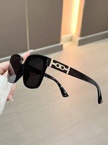 1pc Casual Polycarbonate (PC) Decorative Women's Fashion Glasses, Y2K Elegant And Stylish Accessory