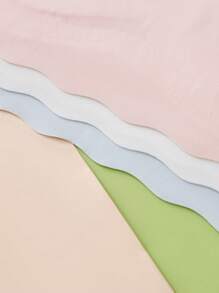 5 Pieces Of Multi-Colored Girls' Underwear Primary School Junior High School Students Development Bra Leisure Sports Anti-Slip Anti-Dew Point Summer Ice Silk Girls' Halter Small Vest - Multicolor - View 7