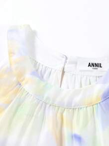 Annil Children's CuHK Sleeveless Dress For Girls In The Summer - Purple - View 4