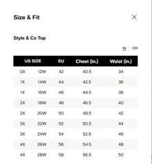 Style & Co Plus Size Cotton Camp Shirt - 藍色 - 查看 3