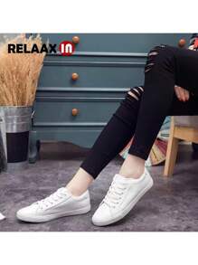 Tenis Casual para Mujer Blanco Zapatos Blancos - Blanco - Ver 7