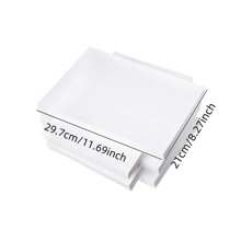 100PCS Kleurpapier A4 Kopieerpapier Printerpapier Kantoorpapier Kaartpapier DIY Handgemaakte Origami, Geschikt voor Studenten, Tieners, Volwassenen