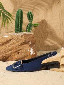 Zapatos planos de slip on para mujer, mocasines casual y cómodos, transpirables y antideslizantes, zapatos de trabajo resistentes, nuevos versátiles de gran tamaño al estilo del Reino Unido para primavera/verano 2025 (tallas 41-43)