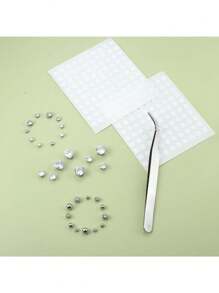 20Pcs Fake Belly Piercing Cubic Zirconia Belly Button Rings Ear Lip Eyebrow Nose Studs Fake Piercing Jewelry