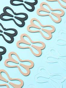 3pcs Dragonfly Bra Strap Clips, Adjustable Straps Stoppers For Backless/Criss-Cross Bras, Plastic Invisible Bra Hooks' School