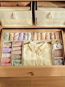 Linen Storage Box, Socks Organizer Box, Drawer Divider Storage, Space Saving Essentials, Underwear Holder