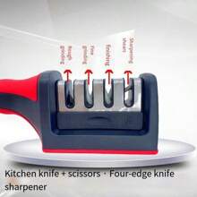 1pc Fast Knife Sharpener - Instantly Resharpening Within 5 Seconds, Kitchen Utensil