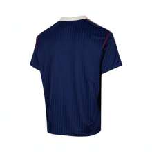 Adidas 2025 男式 AFC ICON JS 短款 T 恤，针织圆领，TJF0546