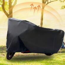 摩托车/自行车单层防水防晒罩，耐用EVA摩托车雨罩 - 防水、防晒、防尘，适用于电动自行车和摩托车 - 彩色 - 查看 15