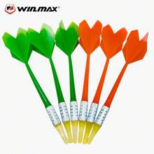 WIN.MAX WIN.MAX 16-Inch Soft Dartboard Set, Soft Tip Darts With Dartboard, Party Game Dart Board, Includes 6 Darts