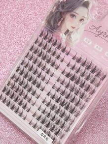 C Curl 5-16MM 10 Rows 140 Clusters Segmented False Eyelashes Cross Wedding Party And Club Daily Work Meeting Natural False Eyelashes Are Comfortable To Wear Fairy Beginner Curling Planting False Eyelashes Cos Single Cluster Slouchy Person Natural Fairy Single Cluster Little Devil Manga Curling False Eyelashes Eyelashes Extension Kit - C - Xem 5