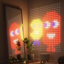 Smart LED Curtain Lights – Color-Changing Curtain Lights With 400 LEDs, Size 9.84x9.84 Feet, Dynamic DIY Fantasy Lighting For Bedroom, Living Room Accent Wall, And Patio, Perfect For Christmas Decorations, App-Controlled