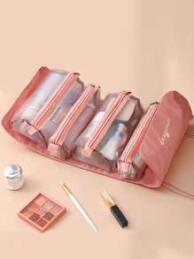4 In 1 Foldable Travel Toiletry & Makeup Organizer Bag Travel Essentials Travel Accessories Travel Must Haves Back To School Supplies