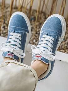 Men's Low-Top Casual Sneakers, Comfortable And Breathable For School And Daily Wear, Autumn